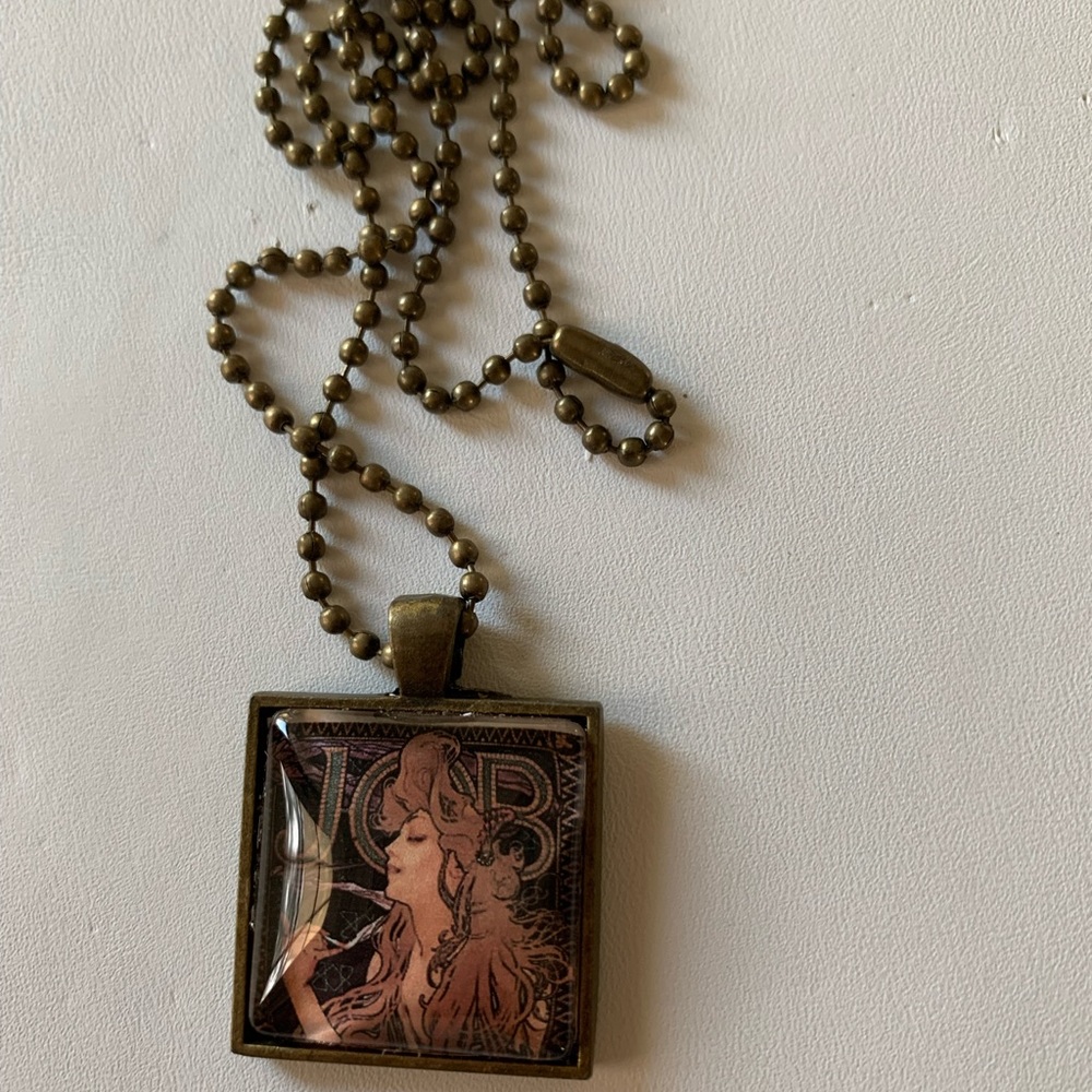 Necklace Art Nouveau Job